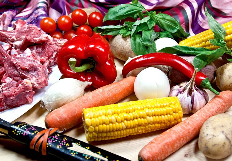 набор продуктов для шурпы Набор продуктов для приготовления шурпы
