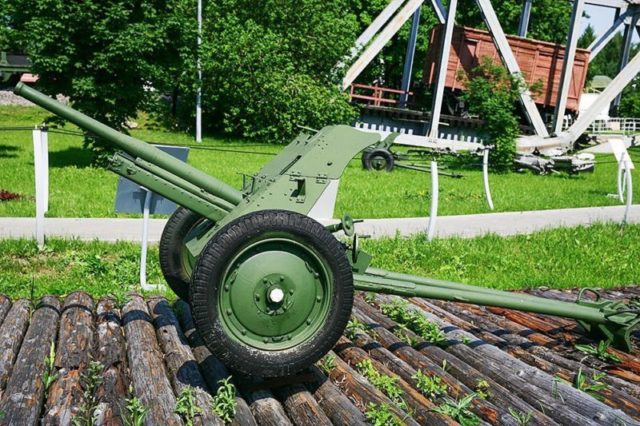 «Сорокапятка», 45-мм противотанковая пушка 53-К: история, характеристики, применение