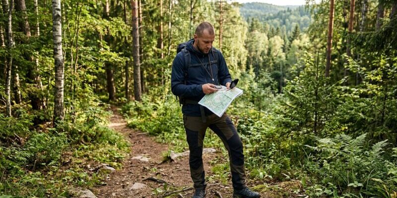 ориентирование на местности